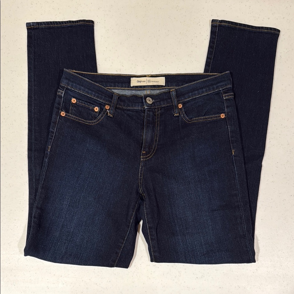 GAP Blue Straight Leg Jeans Classic Style